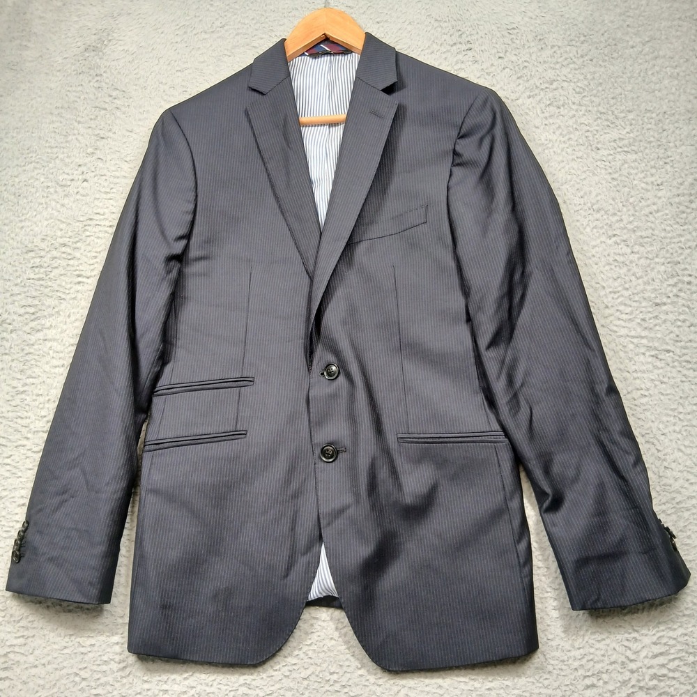 Banana Republic Blazer Men's 38R Gray Modern Slim Fit Two Button Jacket - Picture 2 of 7
